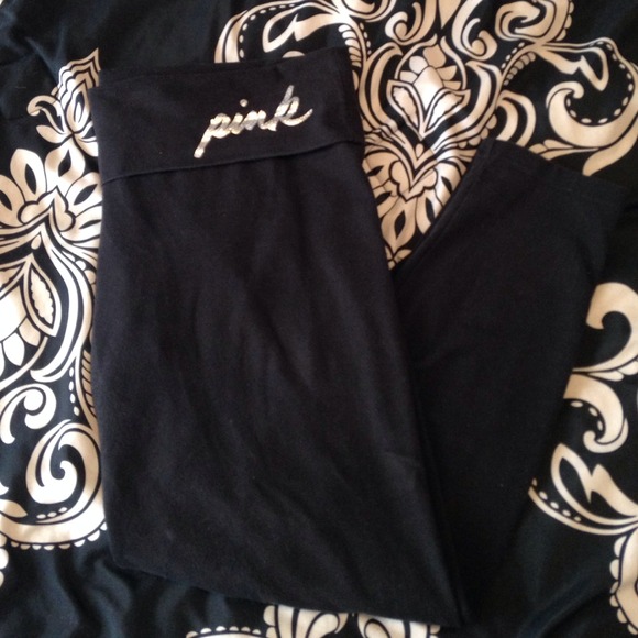 SOLD VS Pink Bling yogas