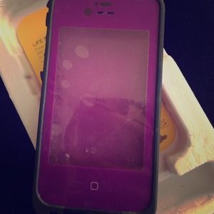 Purple life proof case for iPhone 4 & 4s