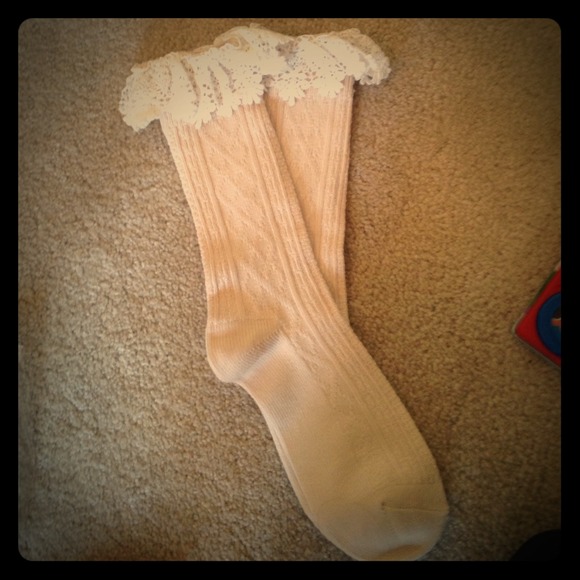 cowtown lace Accessories - New (never worn) lace socks.  @cowtownlaceco