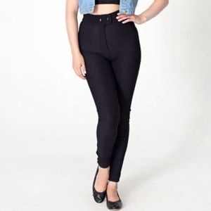 SOLD American Apparel black riding pants in xs!