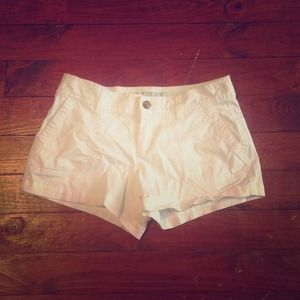 Old navy low rise white shorts!!!