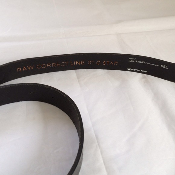 G-Star Raw 3301 Correct Line Belt Leather Sz. 95L main image 4
