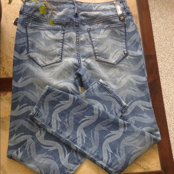 Printed Jeans by BEBE - Picture 3 of 4