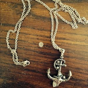 American Eagle anchor necklace