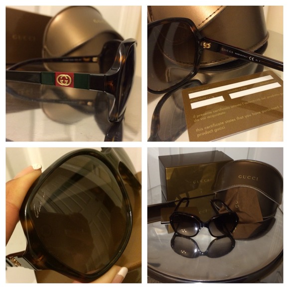 Classic Gucci Logo Sunglasses