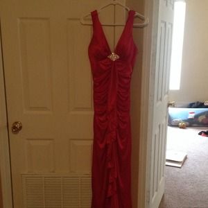 Beautiful red formal dress