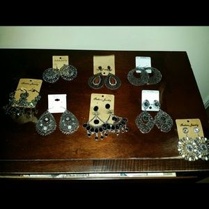 8 pairs Brand new beautiful earrings.