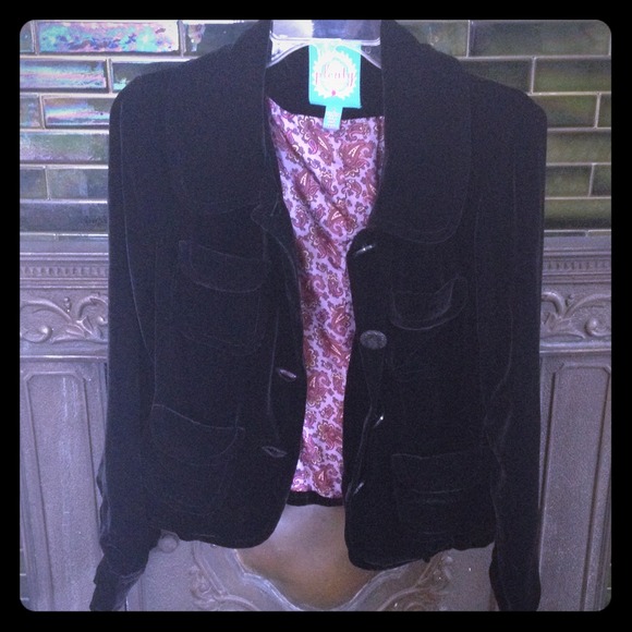 Plenty by Tracy Reese Velvet Jacket