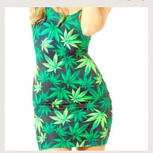 Marijuana tank dress