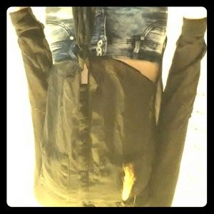 Black long sleeve button up