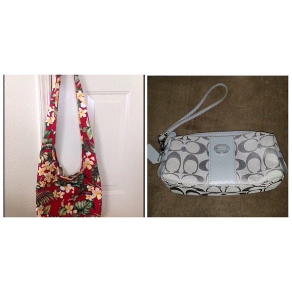BUNDLE FOR  GEMCAL0328 Coach cosmetic/travel case
