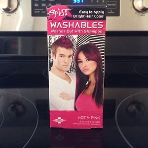 Splat Washables Pink Hair Color
