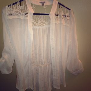 White blouse charlotte russe