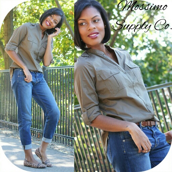 Mossimo Supply Co. Boyfriend Denim Jeans Sz 9