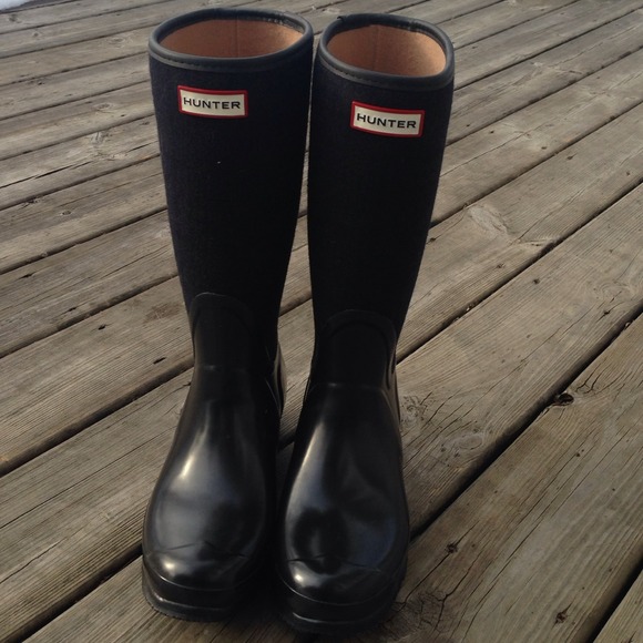Hunter Boots - Hunter Tall Two-toned Rain Boots