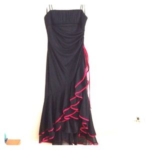 Black w/ Red accents Dress