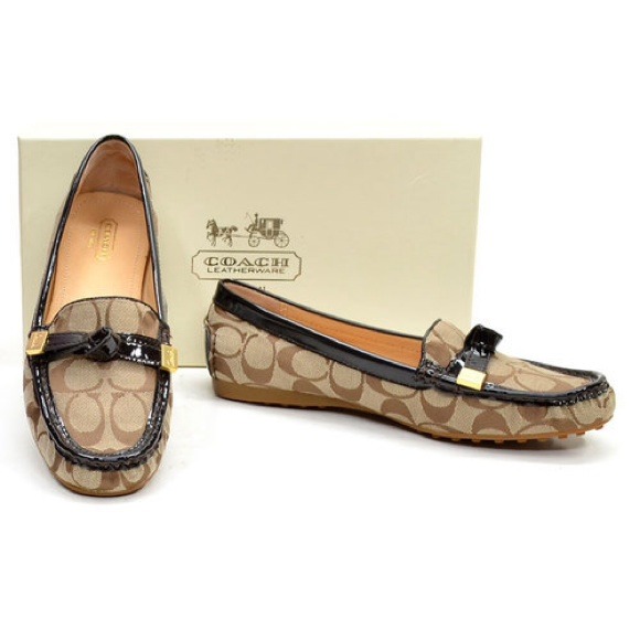 coach moccasin shoes