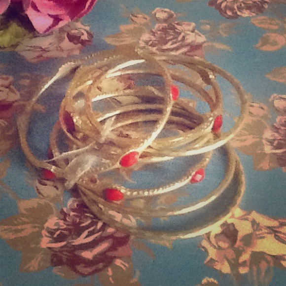 Gold Bangles set