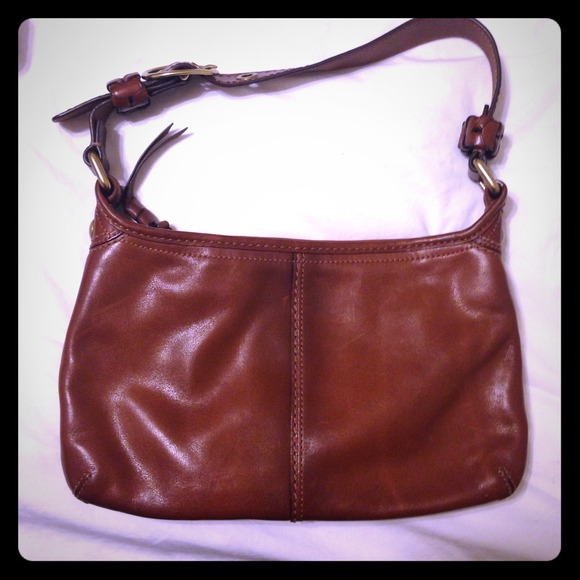 Leather Coach bag