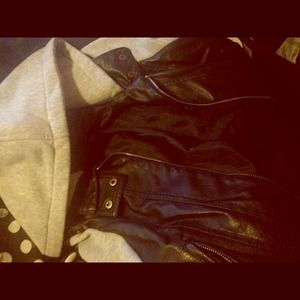 Full Tilt Leather Vest Jacket