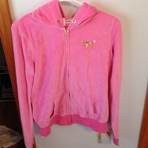Victoria secret velour bling hoodie RESERVED