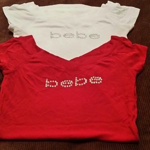 2 Bebe shirts
