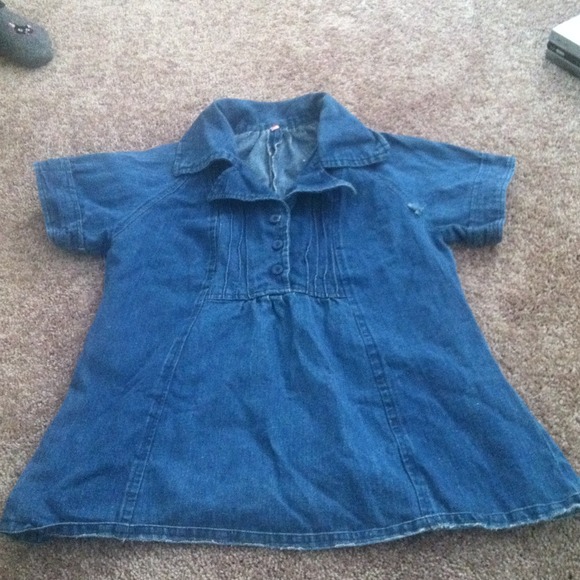 Vintage jean shirt