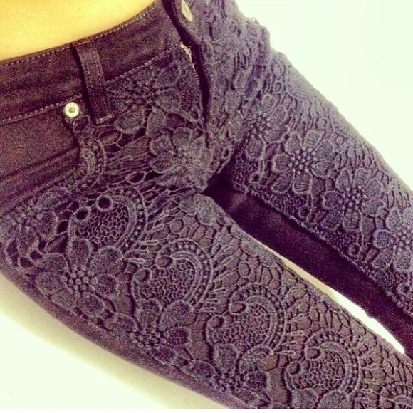 LF crochet jeans