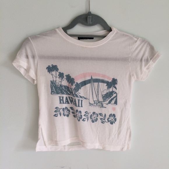 Brandy Melville Hawaii Crop Top
