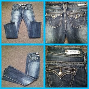 Express Stella Boot regular fit, low rise.