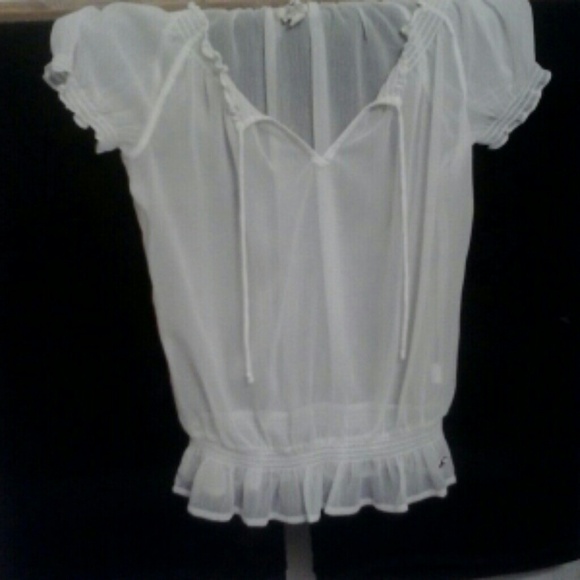 Hollister Tops - Hollister sheer shirt