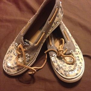 Leopard Print Sperry's
