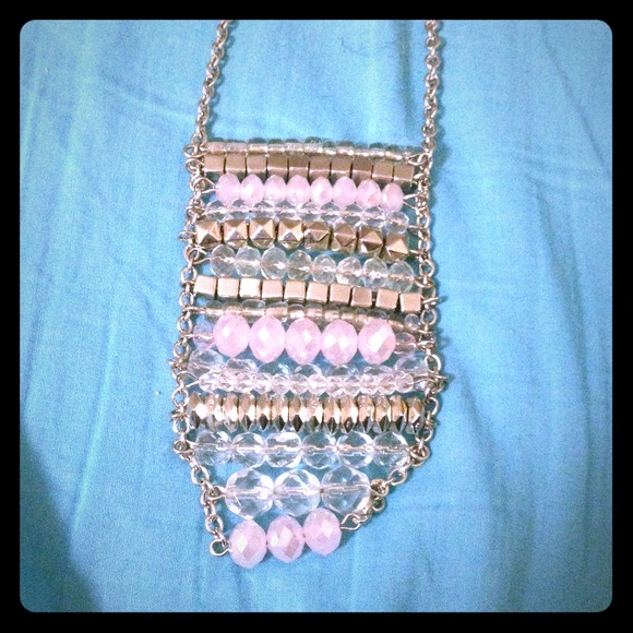 Long beaded necklace