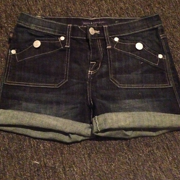 Rock & Republic Blue denim short