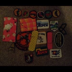 FOR MARIE-patch & pins bundle