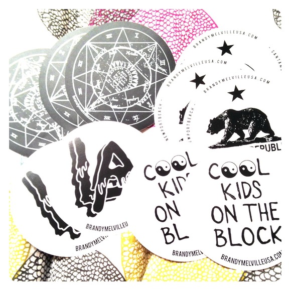 Brandy melville stickers