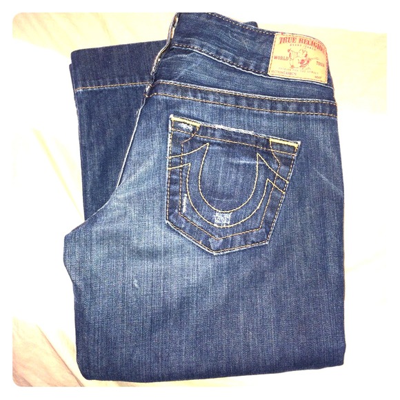 True Religion Cropped Denim!
