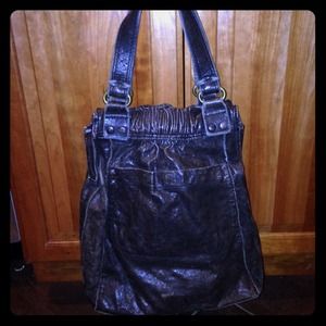 Lucky Brand Leather Hobo Bag