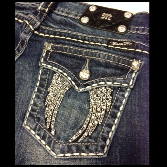 Miss Me Boot Cut Jeans (Size 29)