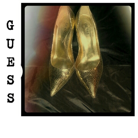 ***Sold**guess Stilettos