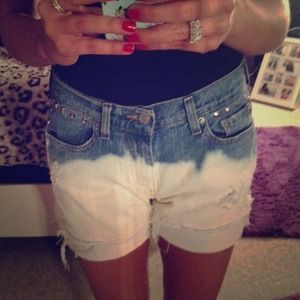 💐💐💐Custom high waisted denim Levi shorts/jeans