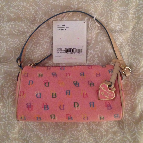 Dooney & Bourke Bubble Gum IT Mini Barrel Bag