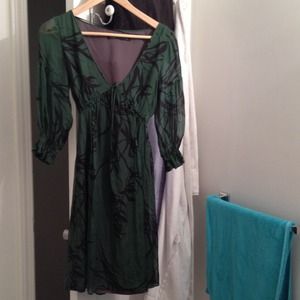 Zara Bohemian Style Silk Dress