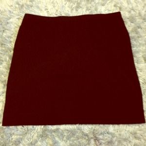 Basic black bodycon skirt