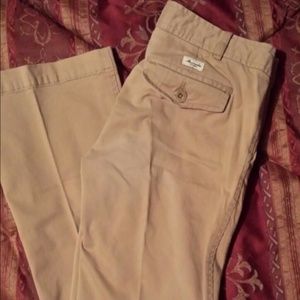 A & F khaki pants