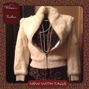 🎀NWT FUR JACKET🎀