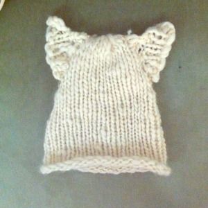 100% wool hand stitched beanie