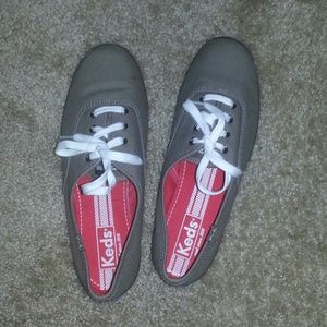 Grey meds shoes