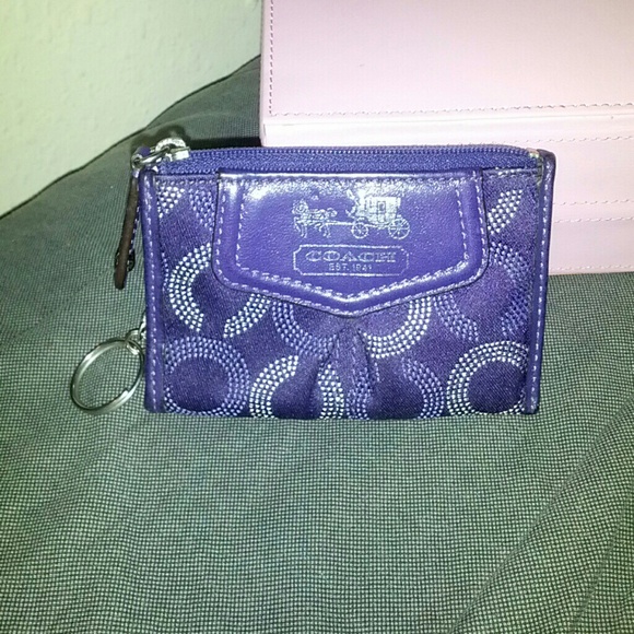 Authentic coach coinpurse