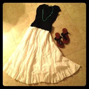 Karen Kane plus size maxi skirt